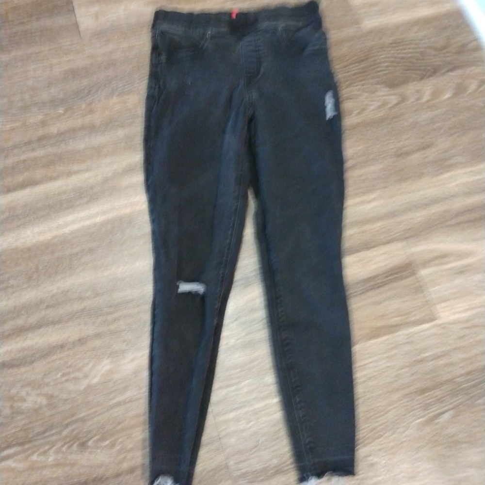Spanx Distressed Ankle Skinny Pants